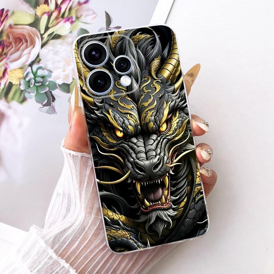 Чехол для OPPO Reno15 15F Защитный чехол для OPPO Reno15 F CPH2801 Reno 15 5G Capa цветок Мягкий силиконовый ТПУ Чехол для телефона