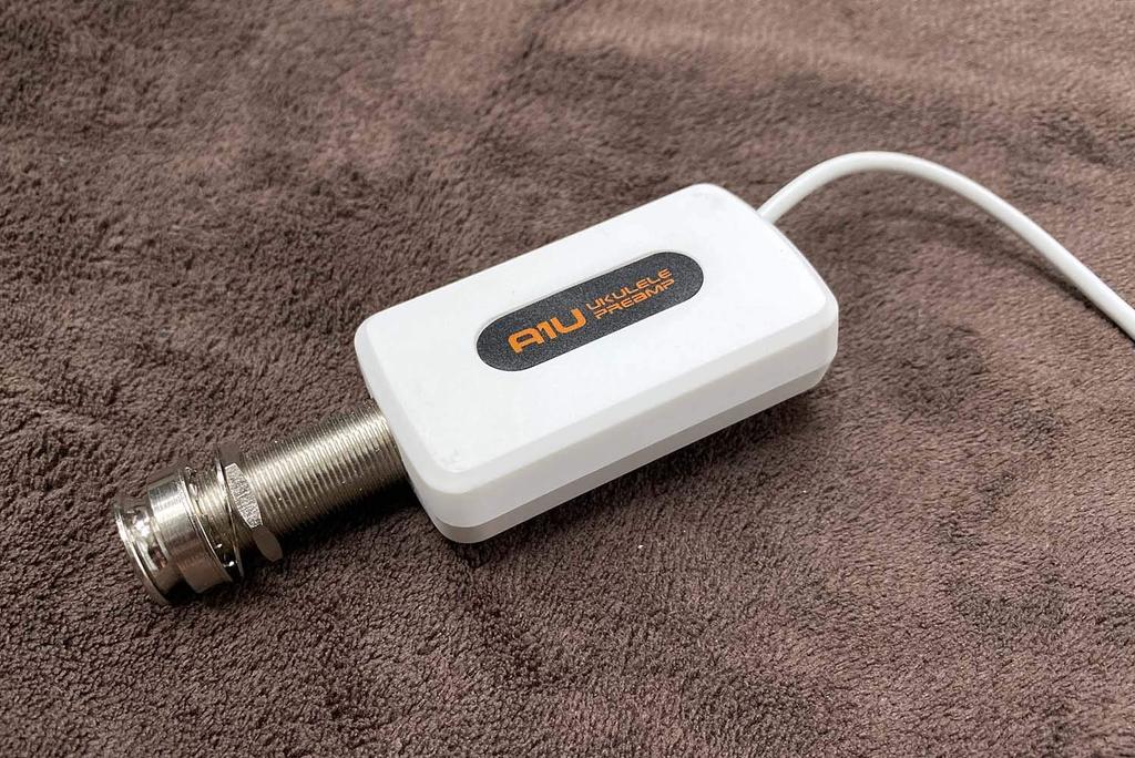 Double Active Pickup for Ukulele Piezo Type Active Power Jack Module A1U