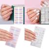 Nail Polish Stickers Self-Adhesive Nail Sticker Manicure Sticker Full Nail Wraps Waterproof Nail Strips Nail Art Sticker