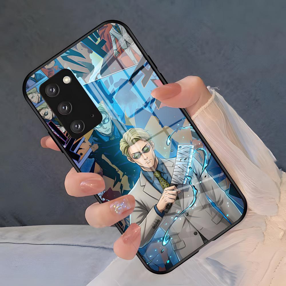 Чехол для телефона Kento N-Nanami из аниме для Samsung S26 S25 Plus S20 S20 Plus S22 Ultra S23 FE S21 Plus S21 Ultra Стеклянная крышка