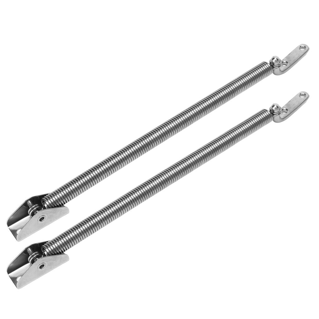 2 Pcs Spring Hatch Holder 320mm Length Heavy Duty Stainless Steel High Strength Hatch Lid Support Spring Holder