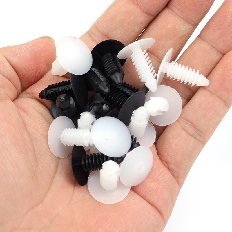 Зажим для потолка крыши салона автомобиля Заклепка для крепления винта Отверстие для автомобиля Пластиковая заклепка для крепления крыла Зажим для бампера Крыша автомобиля Зажимы для крепления подкладки