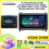 Android Car Radio For Mercedes-Benz B-200, A-Class (W169), Vito (W639 / W447) 2 Din Multimedia Player 4G WIFI GPS Carplay Head Unit Auto Stereo