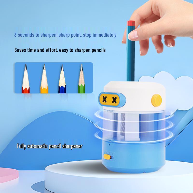 Electric Rotary Pencil Sharpener for Students and Artists