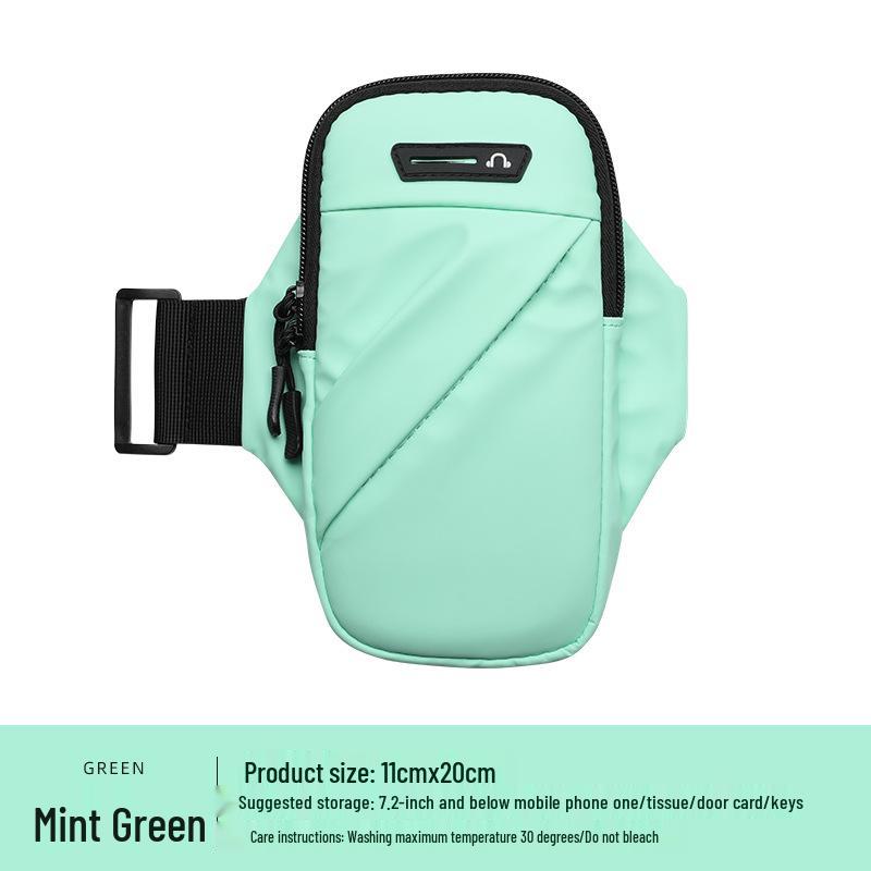 Breathable Outdoor Sports Armband & Wrist Bag for Mobile Phones - Unisex Fitness & Cycling Sleeve