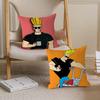 Cartoon J-Johnny Bravo Cushion Cover Decorative Pillow Sofa Home Decor Case Pillow Cases