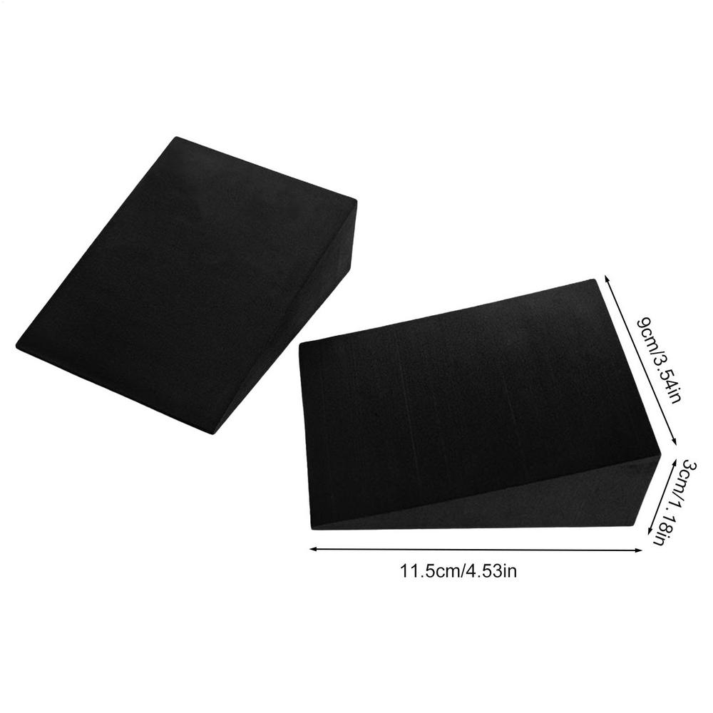 1 пара клиньев для йоги из пенопласта ЭВА, клинья для йоги для растяжки, наклонные доски, блок для йоги для упражнений, клин для пилатеса, приседания, фитнес-аксессуары