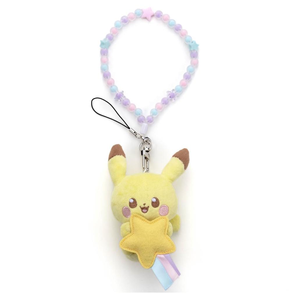 Мягкая игрушка Pocket Monster Pokemon Poke Piece, ремень, плюшевая игрушка Pikachu, высота 10 см (Старзора Вер.) Прибл.