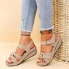 Fashion Women Sandals Soft Stitching Ladies Sandals Comfortable Sandals Women Flat Open Toe Beach Wedges Shoes Woman Sandalias Treking