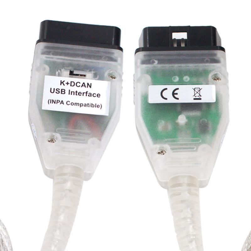 Интерфейс USB OBD2 для BMW - INPA/Ediabas - K+DCAN позволяет проводить полную диагностику BMW с 1998 по 2008 год. (все функции как в интерфейсе OMNITEC)