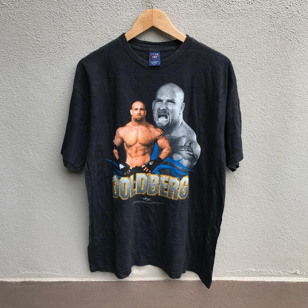 Vintage 90s GOLDBERG wrestling tee / wcw / vintage wrestling / Extra Large
