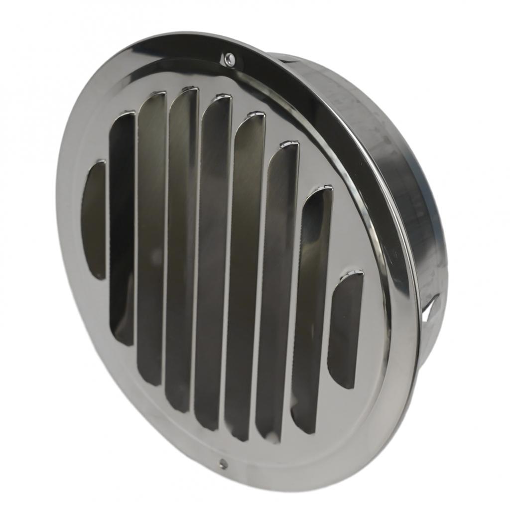 Крышка решетки воздухозаборника Защита от насекомых Круглая Серебряная