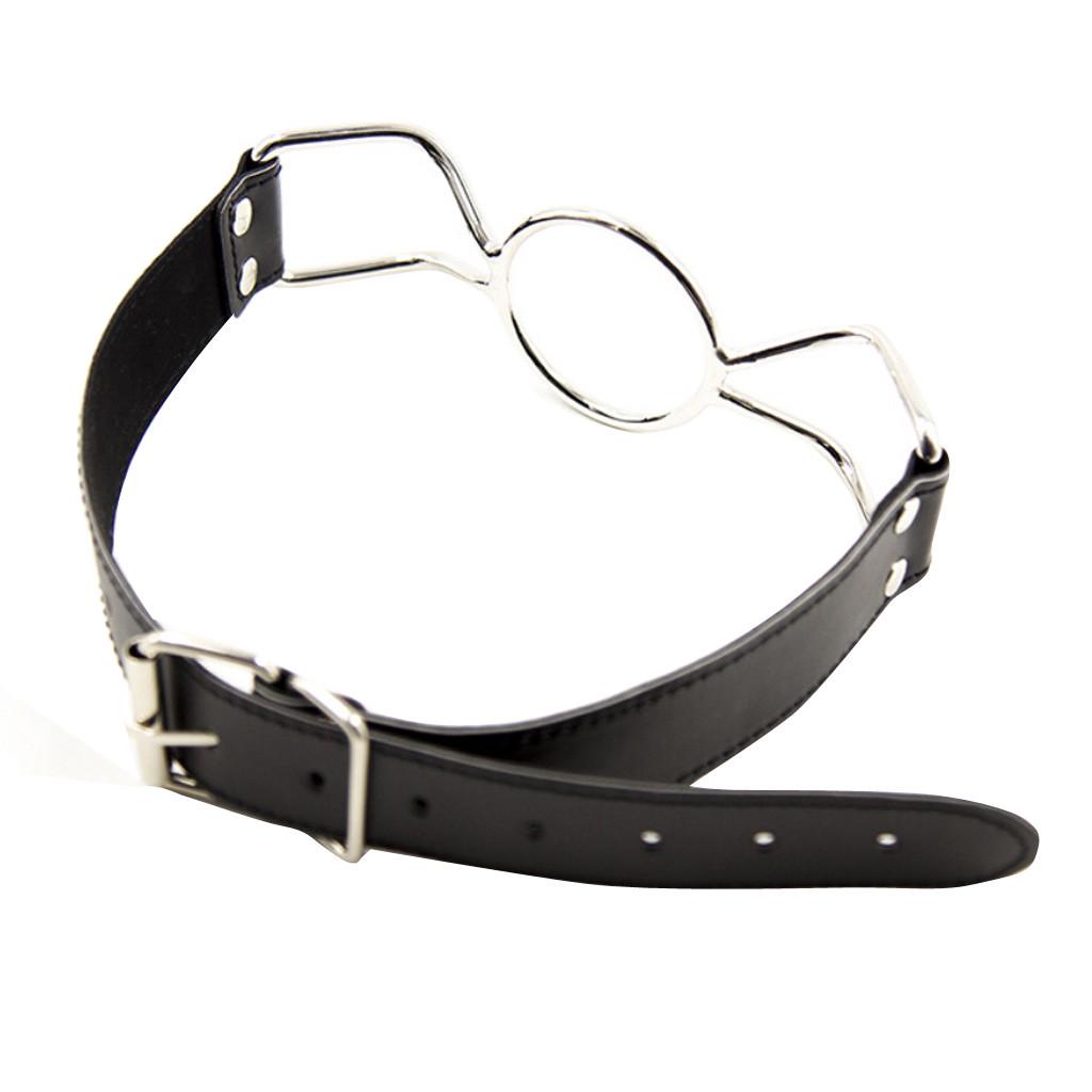 Кожаный паук с открытым ртом, уплотнительное кольцо, кляп, сдержанность, ролевая игра, фетиш