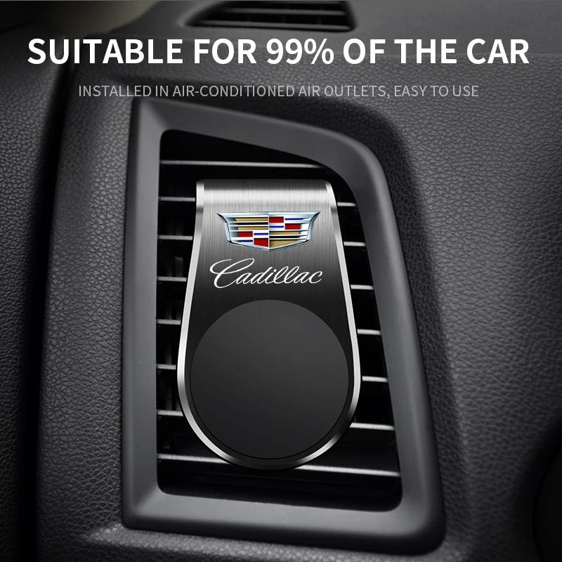 Автомобильный Магнитный Держатель для Телефона Типа L с Логотипом Cadillac ESCALADE ATS BLS CT4 CT6 SRX STS XT4 XT5 SLR XT6 XTS Аксессуары
