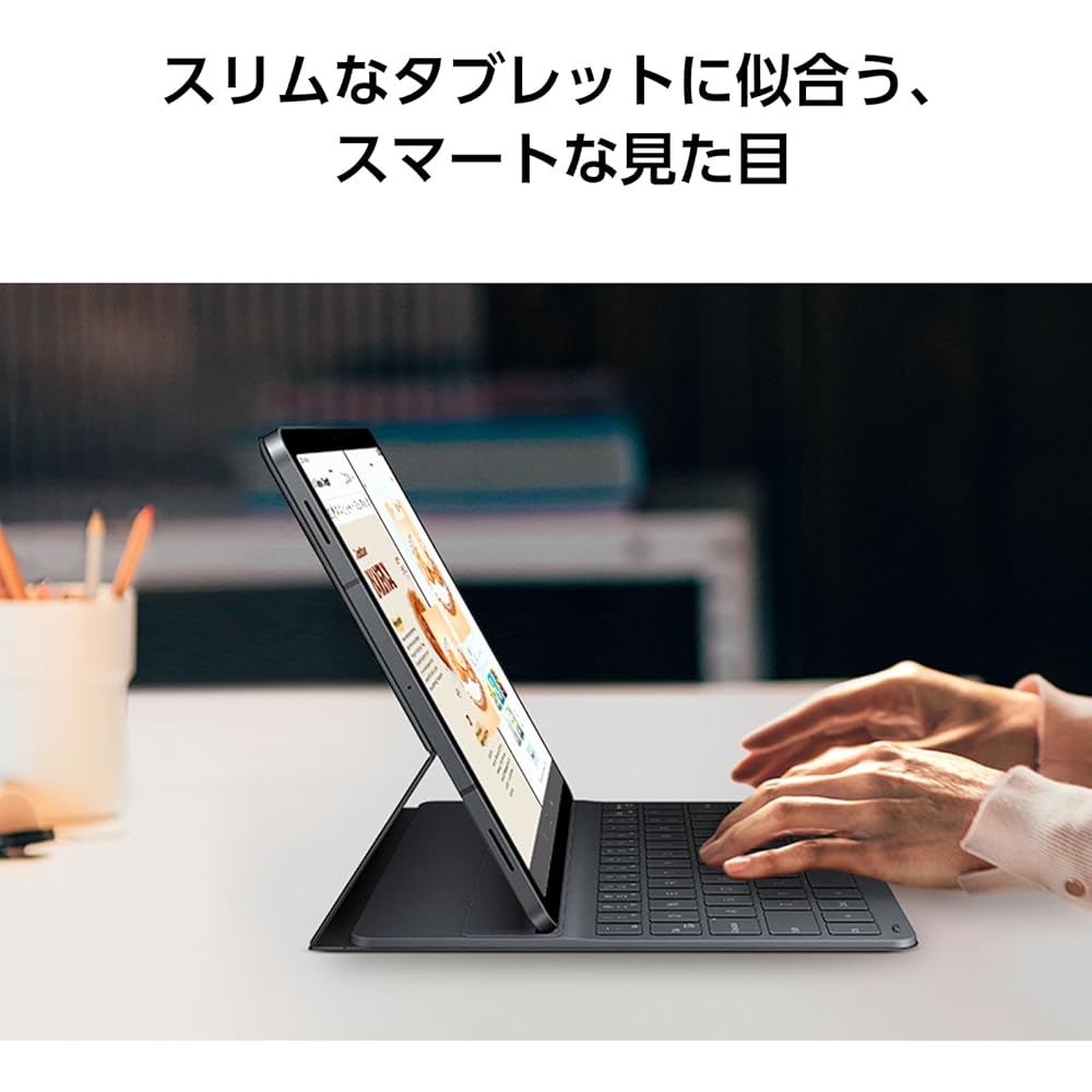 Samsung Galaxy Tab S11 Чехол-книжка с клавиатурой Slim | Черный | Чехол для планшета (случай) с клавиатурой | Оригинальный продукт Samsung (Модель для внутреннего рынка Японии) | Релиз