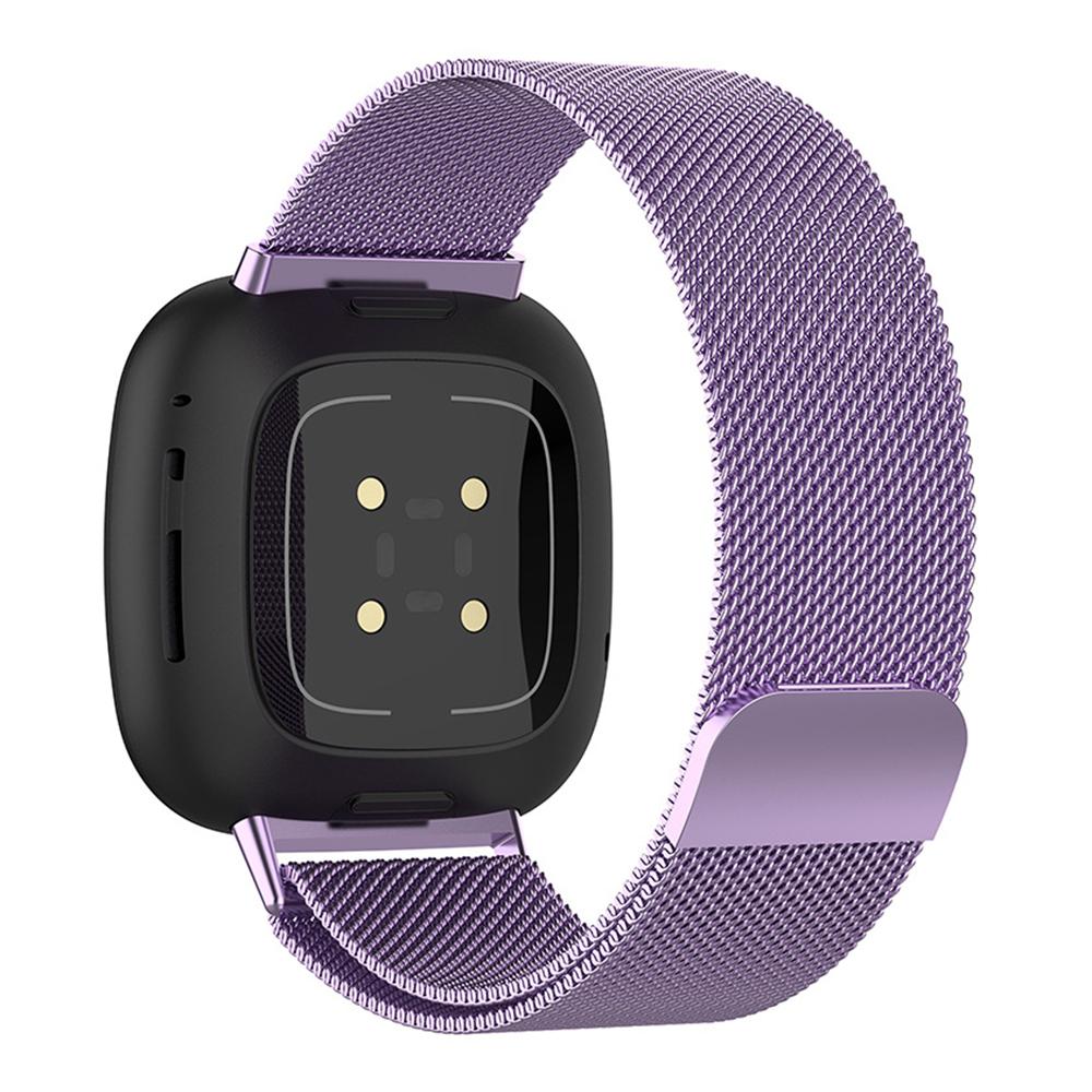 Milanese Metal Wrist Strap Replacement Smart Watch Band for Fitbit Versa 3
