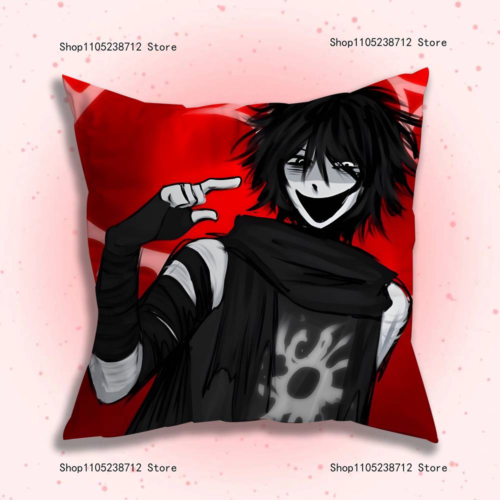Twotime Forsaken Acrylic Anime Pillow Case Anti-Dustmite Pillowcase Invisible Zipper Silky Short Plush Sofa Cushion Cover