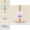 Charming Miniature Plush Bear Keychain With High-quality Pp Cotton Filling For Kids