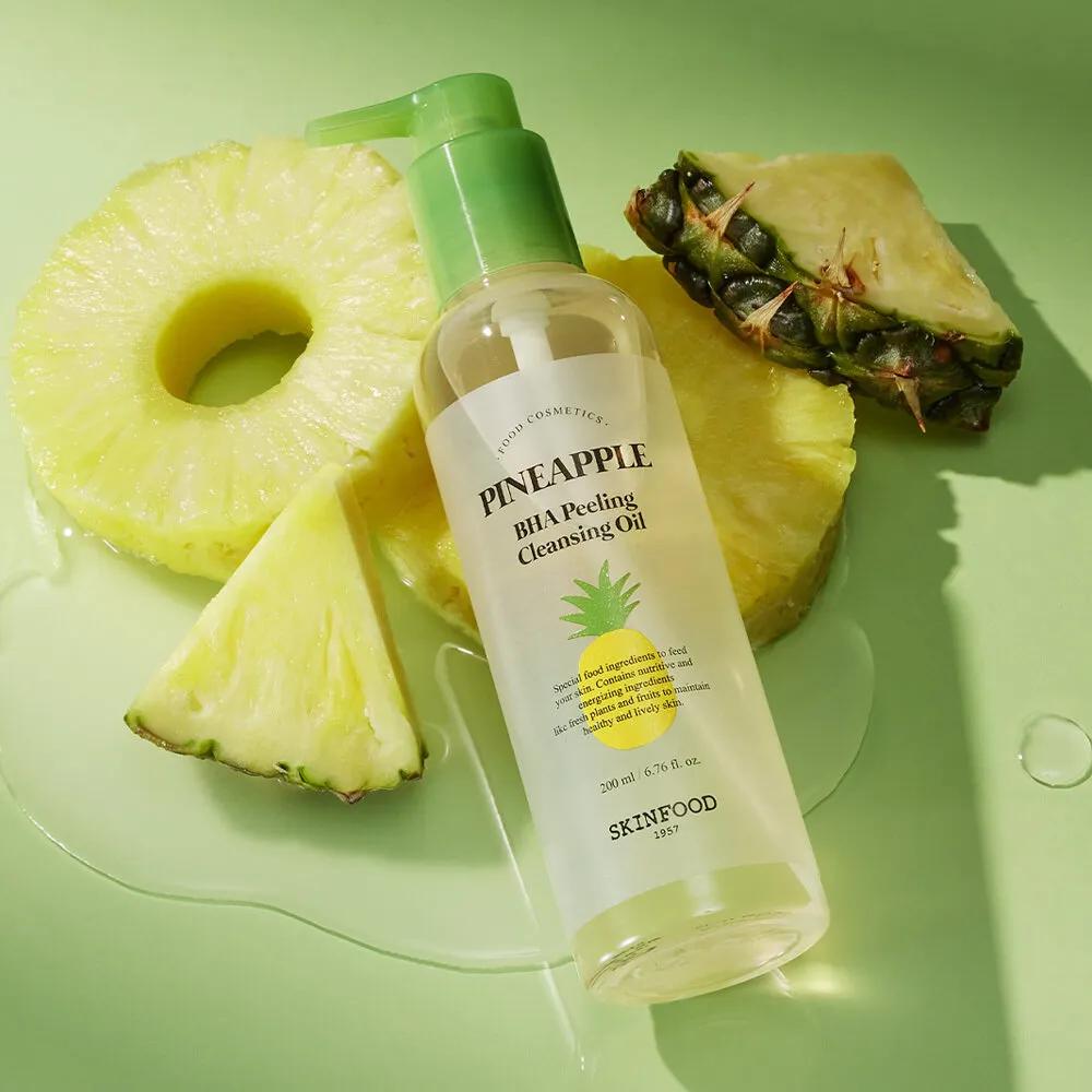 SKINFOOD Очищающее масло-пилинг Pineapple BHA 200мл