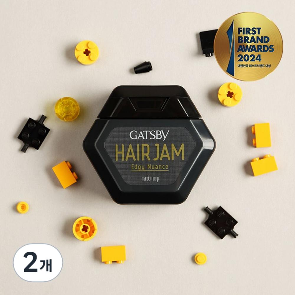 Gatsby Hair Jam Edge Nuance, 2 Packs, 110ml