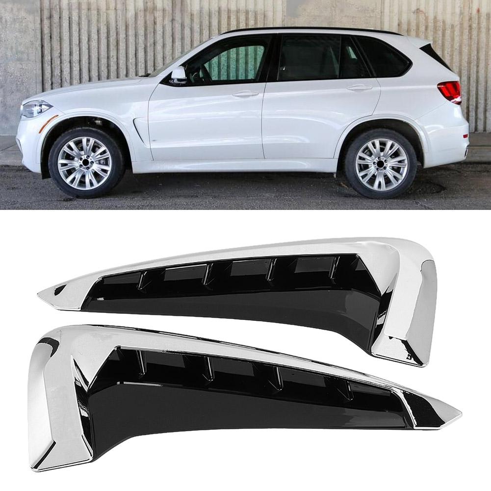 Side Trim Side Cover Car Side Air Vent Cover Trim Sticker Decoration Fit for X5 F15 14-18
