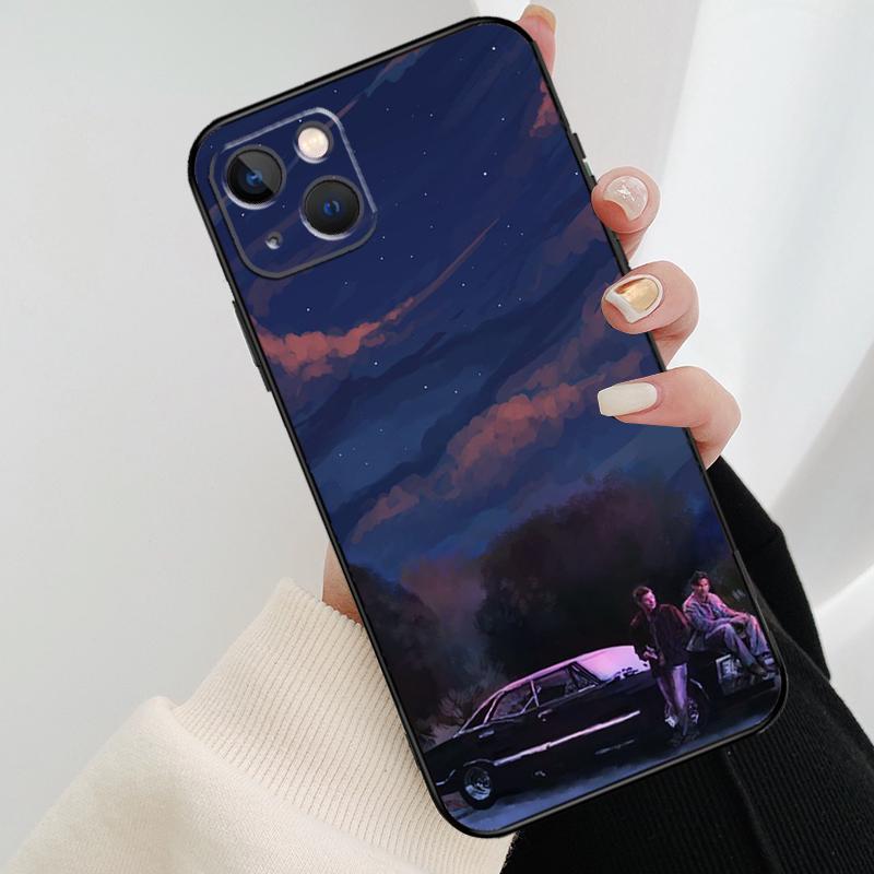 Сверхъестественный чехол для телефона для iPhone 17 Pro Max 14 13 12 11 15 16 Pro Max mini 16 15 Plus 16e 17 Air Cover