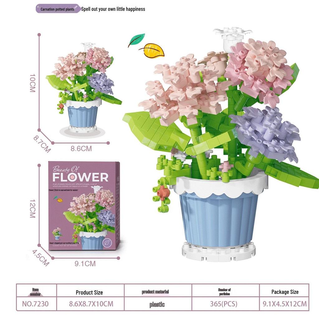 Суккулентный букет из цветов, конструктор - Праздничные подарки и игрушки