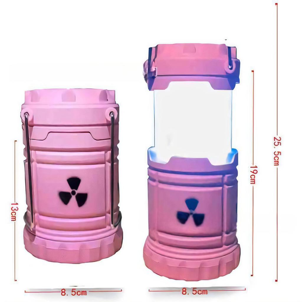 Rechargeable Mini Nuclear Reactor Lantern - Night Light Ornament for Home & Bedroom