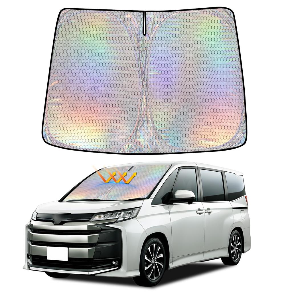 ZATOOTO FWQD100-NR90 Windshield Sunshade for Toyota Voxy Noah 90 Series