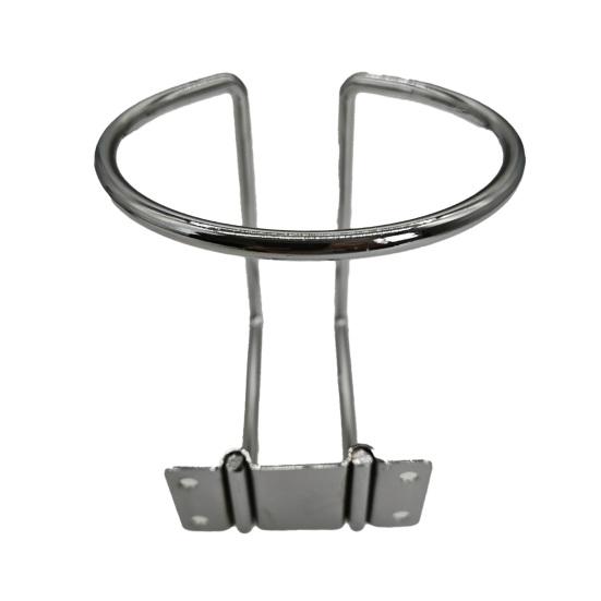 Металлический держатель для чашки в виде лодки L-образная розетка Универсальная подставка для напитков Железная фиксированная подставка для чашек Многоцелевой держатель для напитков на сиденье с 4 установочными винтами