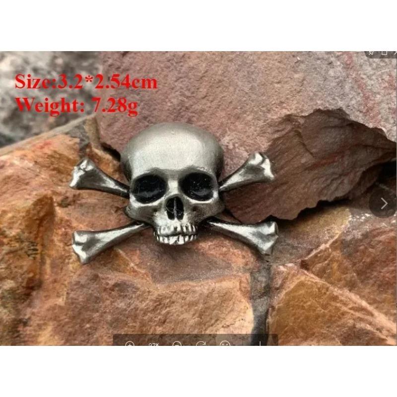 Хэллоуин Пин Череп Панк Значок Скелета Готическая Брошь для Ювелирного Аксессуара Подарки Оптом