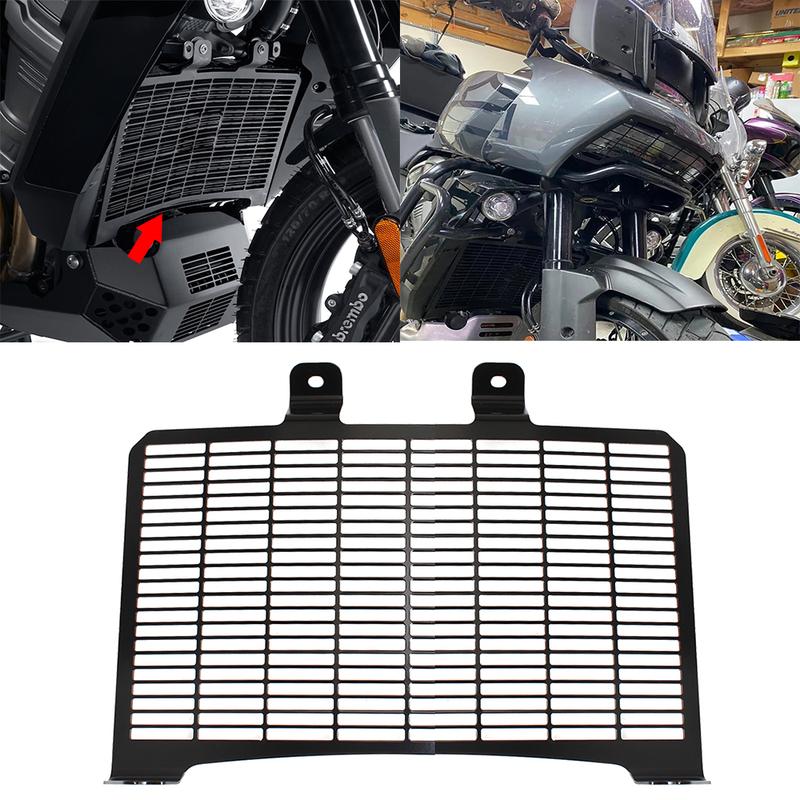 Черный щиток радиатора для мотоцикла Harley Pan America 1250 S RA1250 S PANAMERICA1250 2020 2021