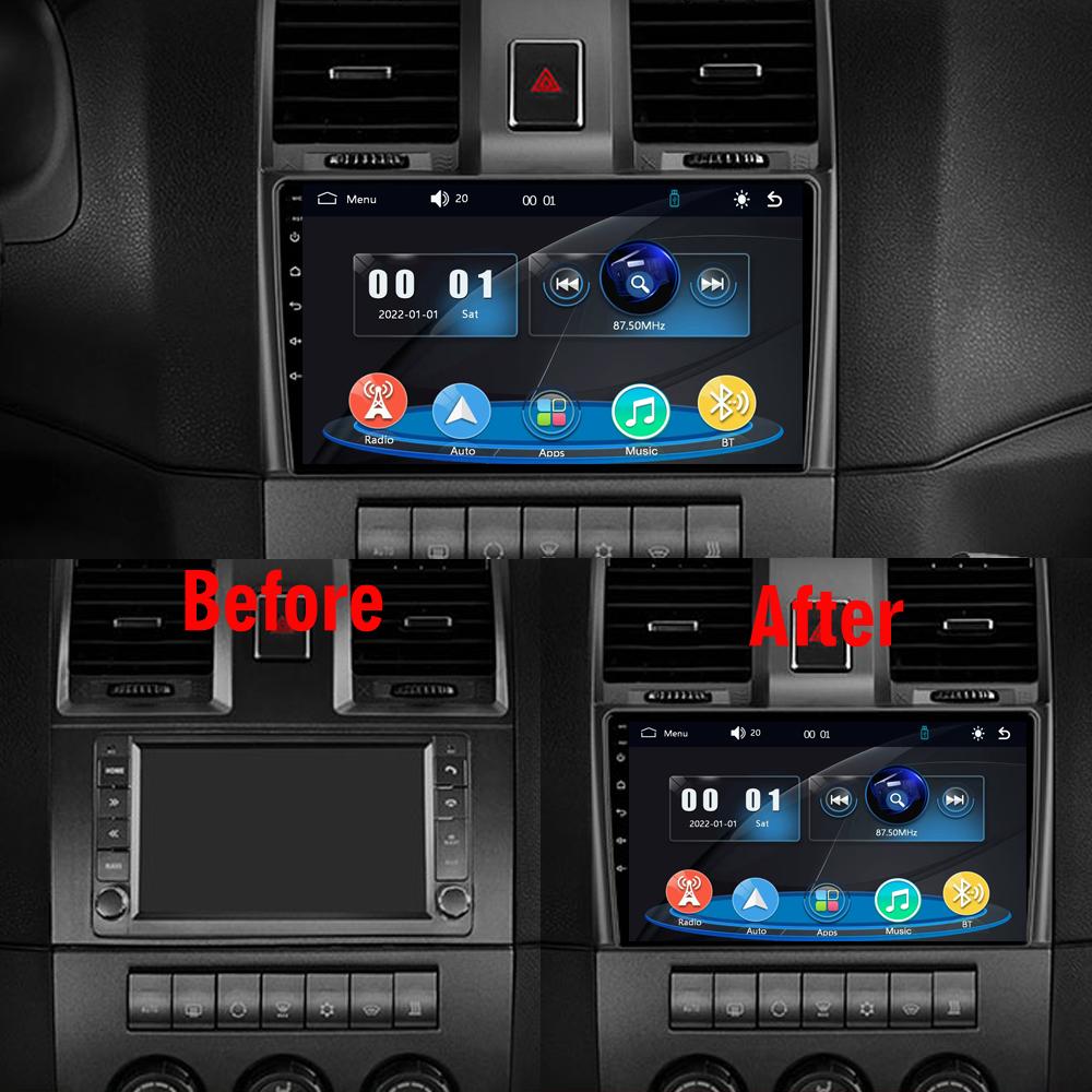 icreative Автомагнитола Car-Play Мультимедийный MP5 Плеер Головное Устройство Стерео BT Для UAZ Patriot 2012-2016