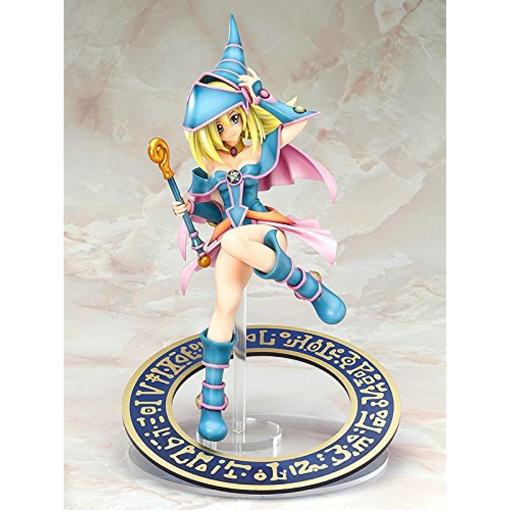 Yu-Gi-Oh Duel Monsters Black Magician Girl 17 Scale Пластиковая окрашенная полная фигурка Перепродажа