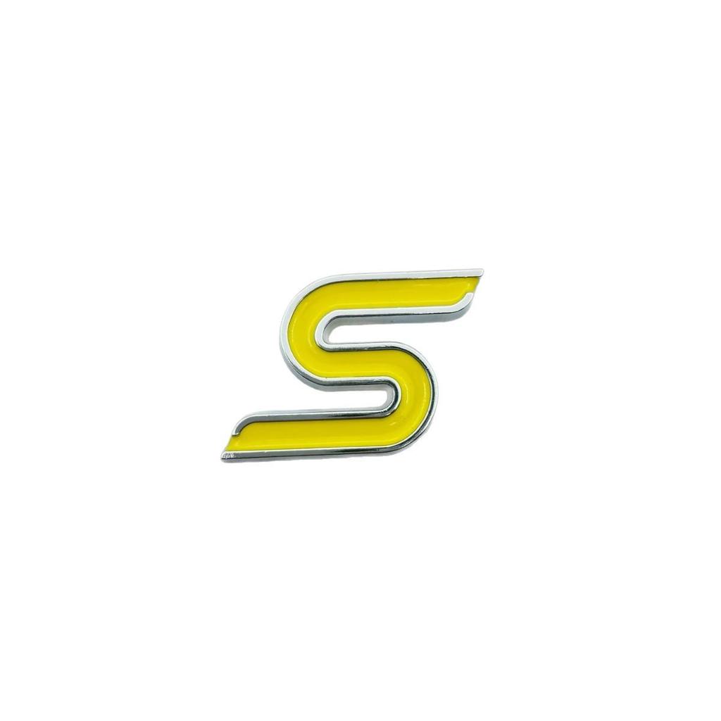 Sport ST Car Emblem S Metal Sticker for Ford Mondeo, Focus, and Fiesta