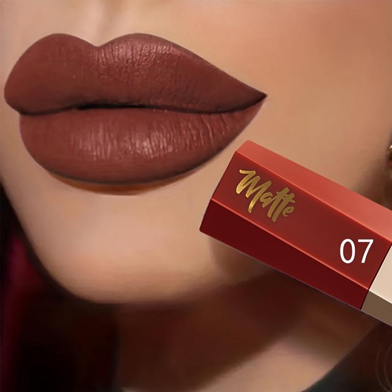 13 Colors Waterproof Matte Velvet Lip Tint - Long-Lasting Nude Lip Glaze for A Sexy and Smooth Finish, Festive Exclusive, Valentine's Day Gift
