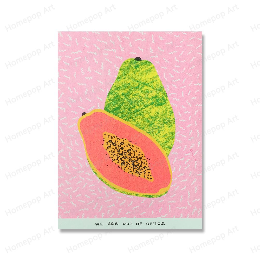 Японское ведро кокосового масла, консервированные сливы, помидоры, сардины, настенная живопись, скандинавский плакат, чай с розой, принт, картина, декор для гостиной