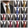 Жаккардовый мужской шейный платок Пейсли Свадебный галстук Классический деловой официальный галстук для джентльмена Офис