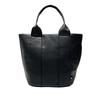 [Root] 1323 A4 Independence Faux Leather Horizontal Type Tote Bag SN MEDIUM Gentry (01 Black)