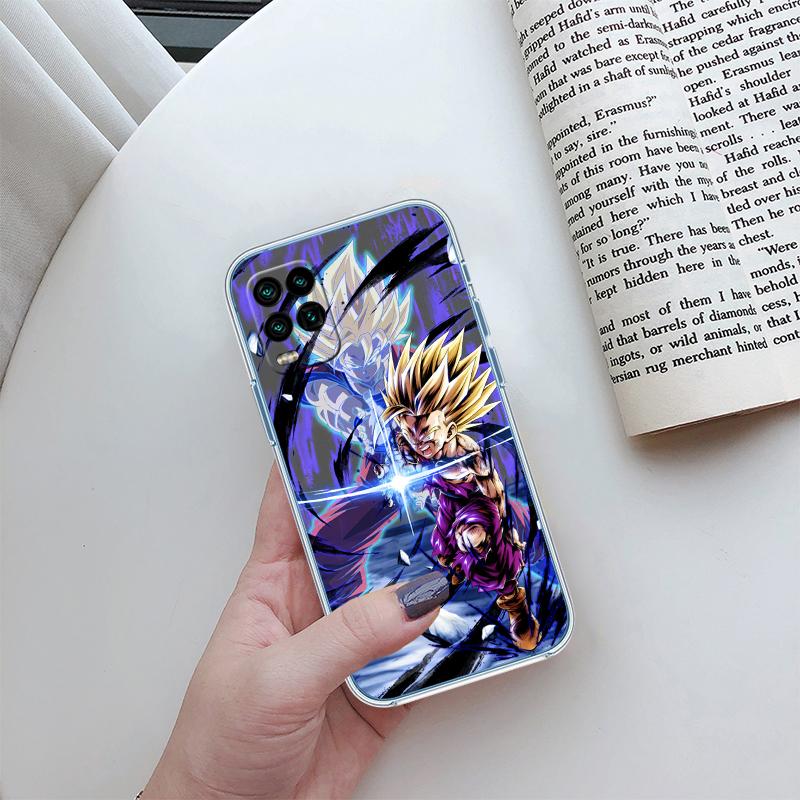 BH22 Dragon Ball Vegeta Transparent Phone Case for Motorola Moto Edge 20 30 40 50 S30 Fusion Ultra Pro Neo Lite + G200 G23