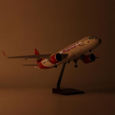 Модели самолетов a320 47 см Колумбия Авиалинии Avianca 320 самолет игрушки Смоляной самолет С подсветкой и колесами Коллекционный подарок от Авиации