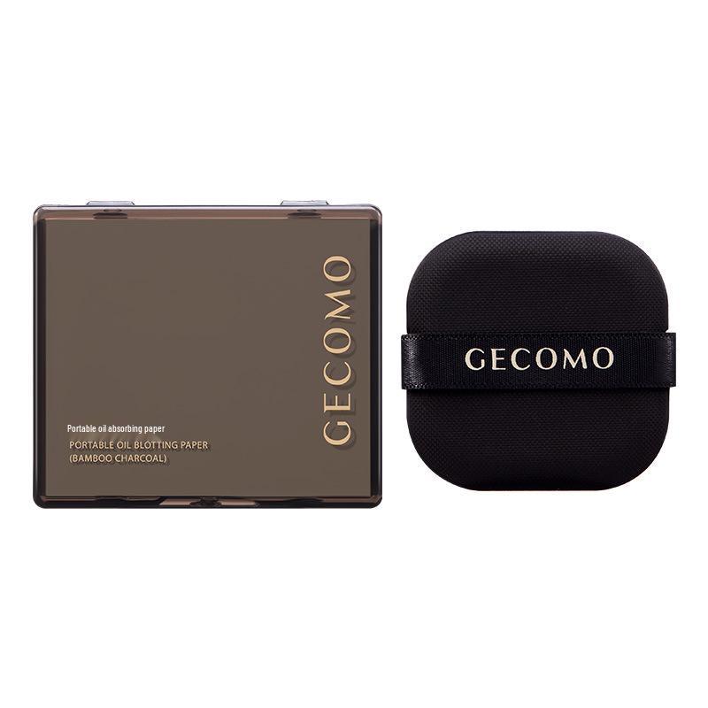 Jingrui GECOMO Унисекс Впитывающие салфетки для лица с пуховкой и зеркалом - Освежающие и портативные