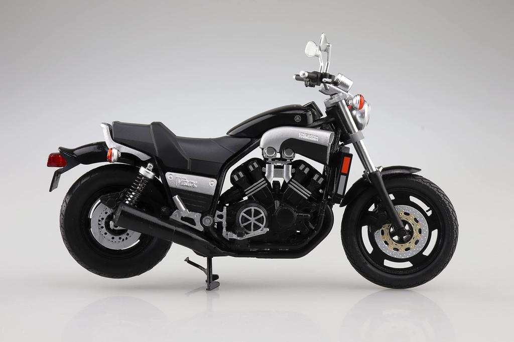 Skynet Completed Bike Yamaha Vmax Black 2 1/12