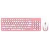 Fude Macaron Wireless Keyboard & Mouse Combo