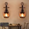 Boat Wood Vintage Wall Sconce Nostalgic Industrial Theme Restaurant Decorative Wall Sconces