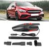 120W Wired Vehicle Cleaner Wet and Dry Dual Use Car 12V ABS Suction Cleaner(Black)