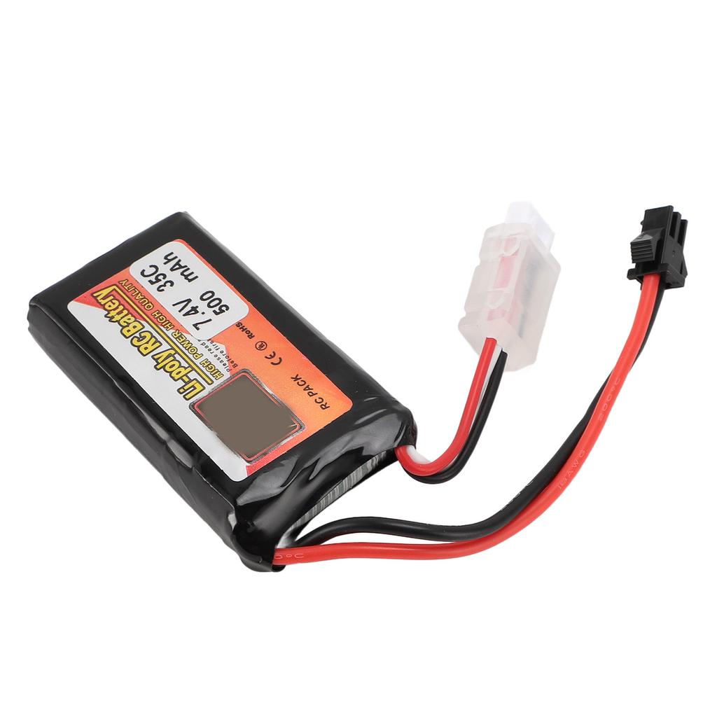 Аккумулятор для RC Дрона Профессиональный 7.4V 2S 500mAh 35C Литиевый Аккумулятор для RC Вертолета RC Дрона RC Лодки Модели Самолета