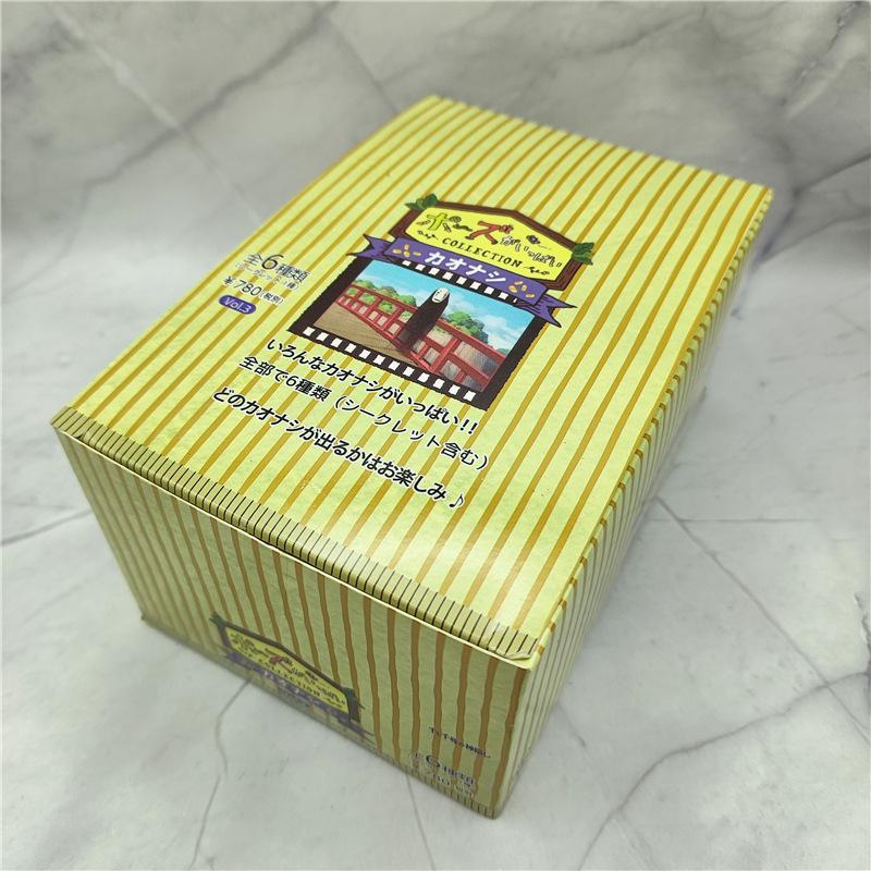 6 шт./комплект Фигурка Као-наси (Безликий) из ПВХ Коллекционная модель Игрушки 5-8 см