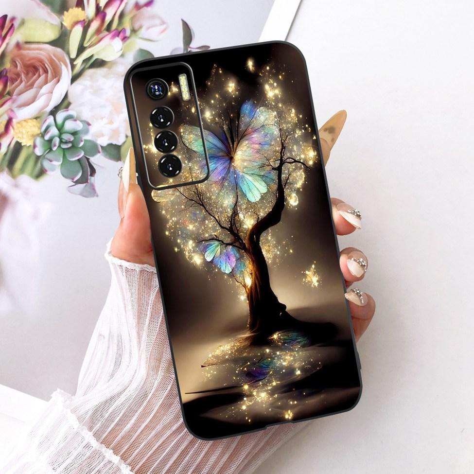Чехол для телефона Tecno Camon 17 Pro Чехол Силиконовый Милый Кот Модный Забавный Расписной Funda Для Tecno Camon 17Pro CG8 CG8h Корпус