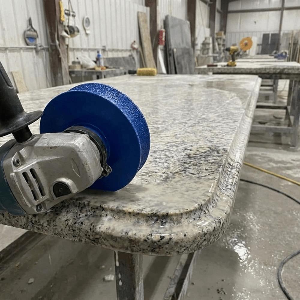 Long Service Life Semi-circular Stone Grinding Wheel Solid Construction Edge Trimming Wheel Marble